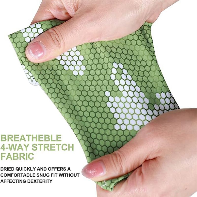 Fishing Gloves - ABJX Angelhandschuhe mit Silikon-Anti-Rutsch-Design – bequeme,