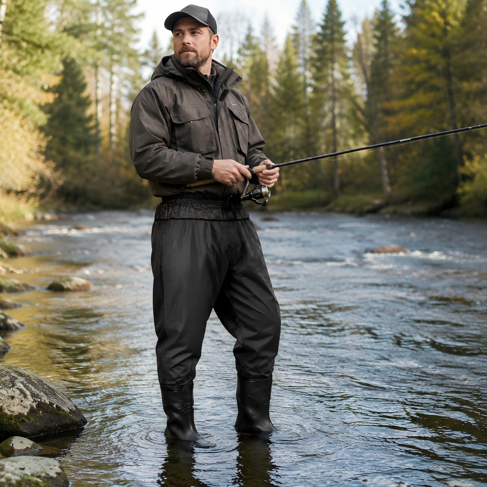 Hochgeschnittene Angelwathose  – Fishing Pants Waterproof Bewertung und Preis