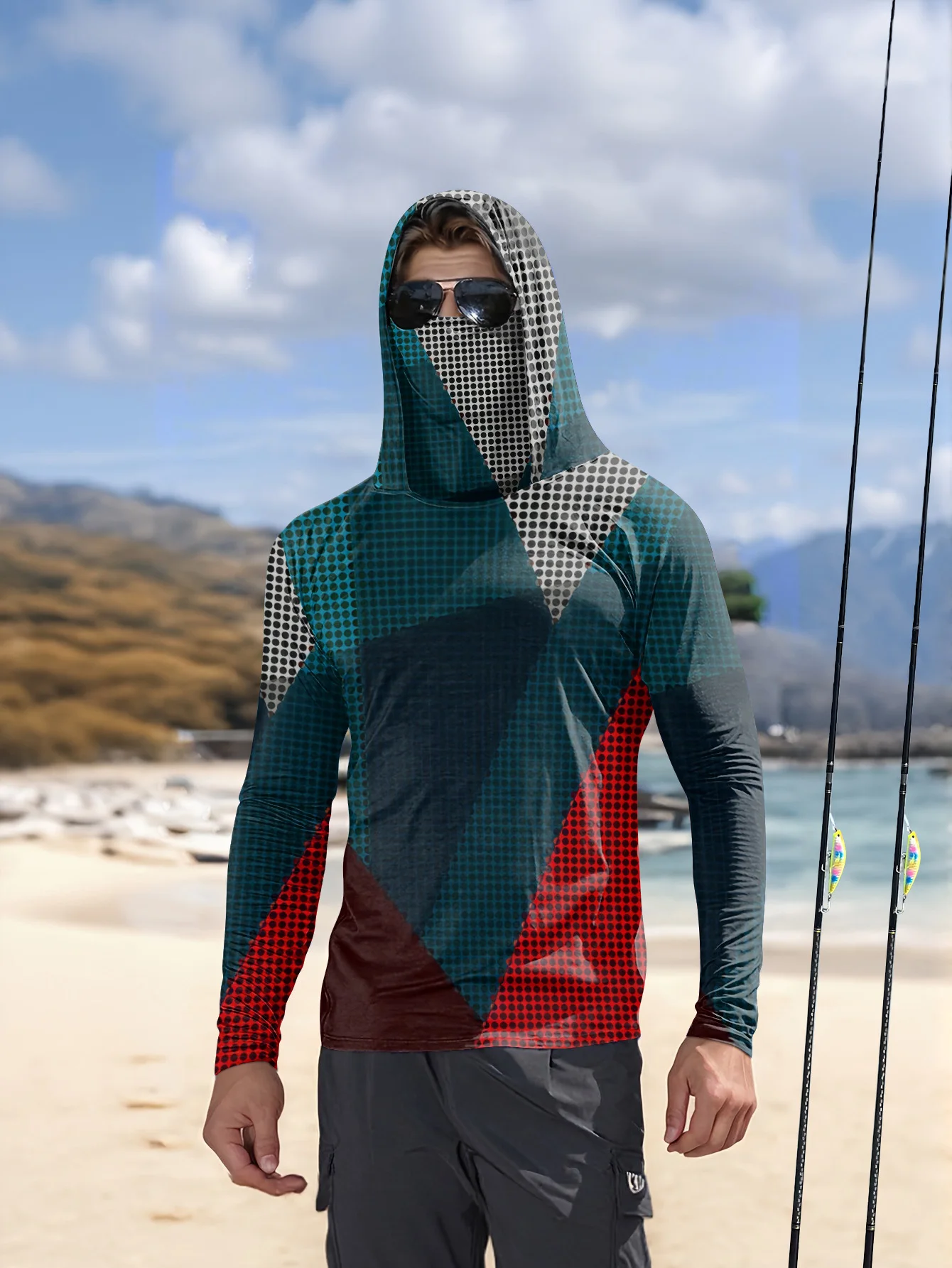 Angler-Hoodie für Herren, lang – Fishing Shirt Uv Protection Bewertung und Preis