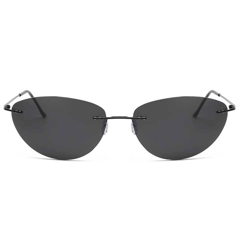 Modische Cat-Eye randlose pola – Fishing Sunglasses Polarized Bewertung und Preis